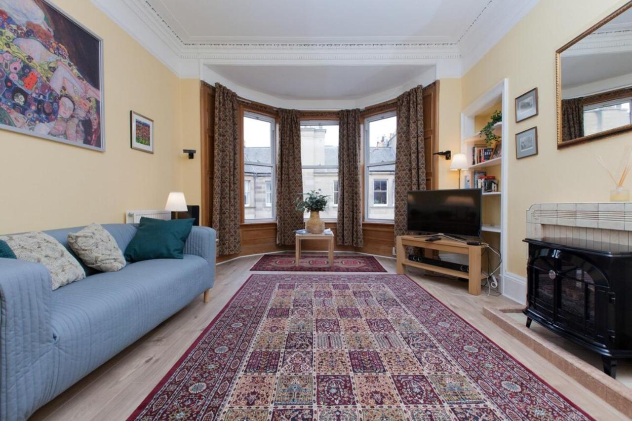 Elegant Traditional Edinburgh City Centre Flat Eksteriør bilde
