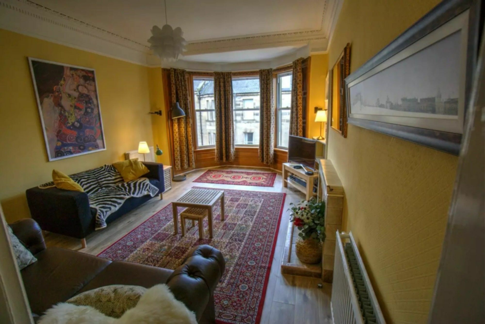 Elegant Traditional Edinburgh City Centre Flat Eksteriør bilde